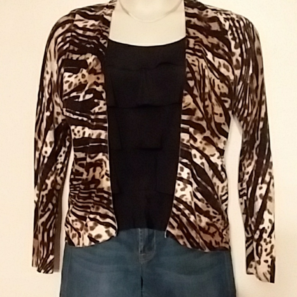 Leopard cheetah sweater